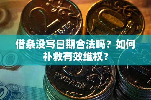 武汉借条没写日期合法吗？如何补救有效维权？
