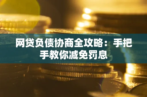 武汉网贷负债协商全攻略：手把手教你减免罚息
