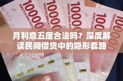 武汉月利息五厘合法吗？深度解读民间借贷中的隐形套路